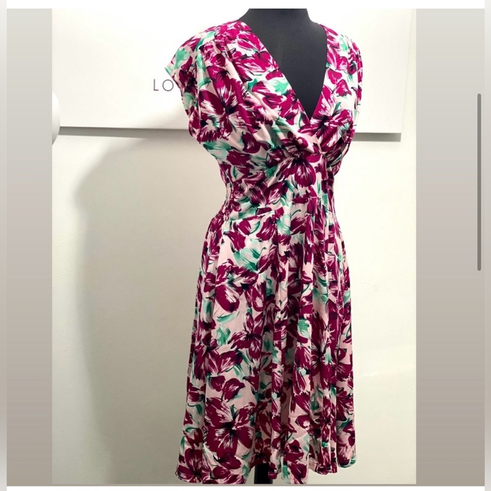 MISSMAY Vintage Retro 50's Style Floral Dress
Women's Size Large